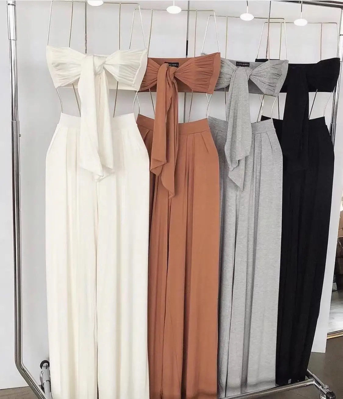 Knot Top and Trouser Co-Ord in 6 Colour Ways