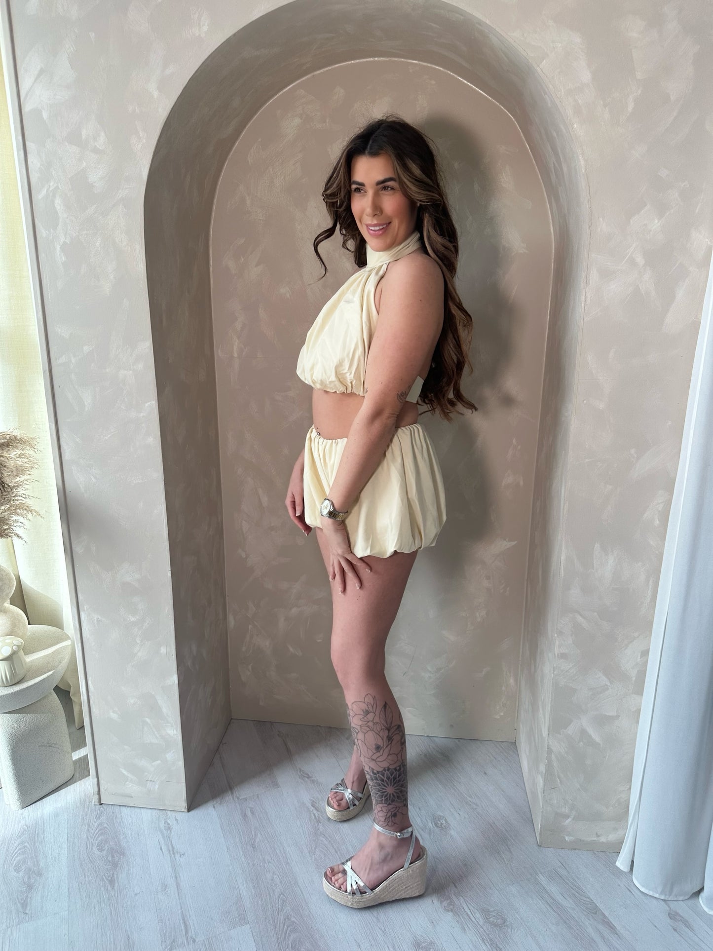 The Maeve Set in Butter Cream