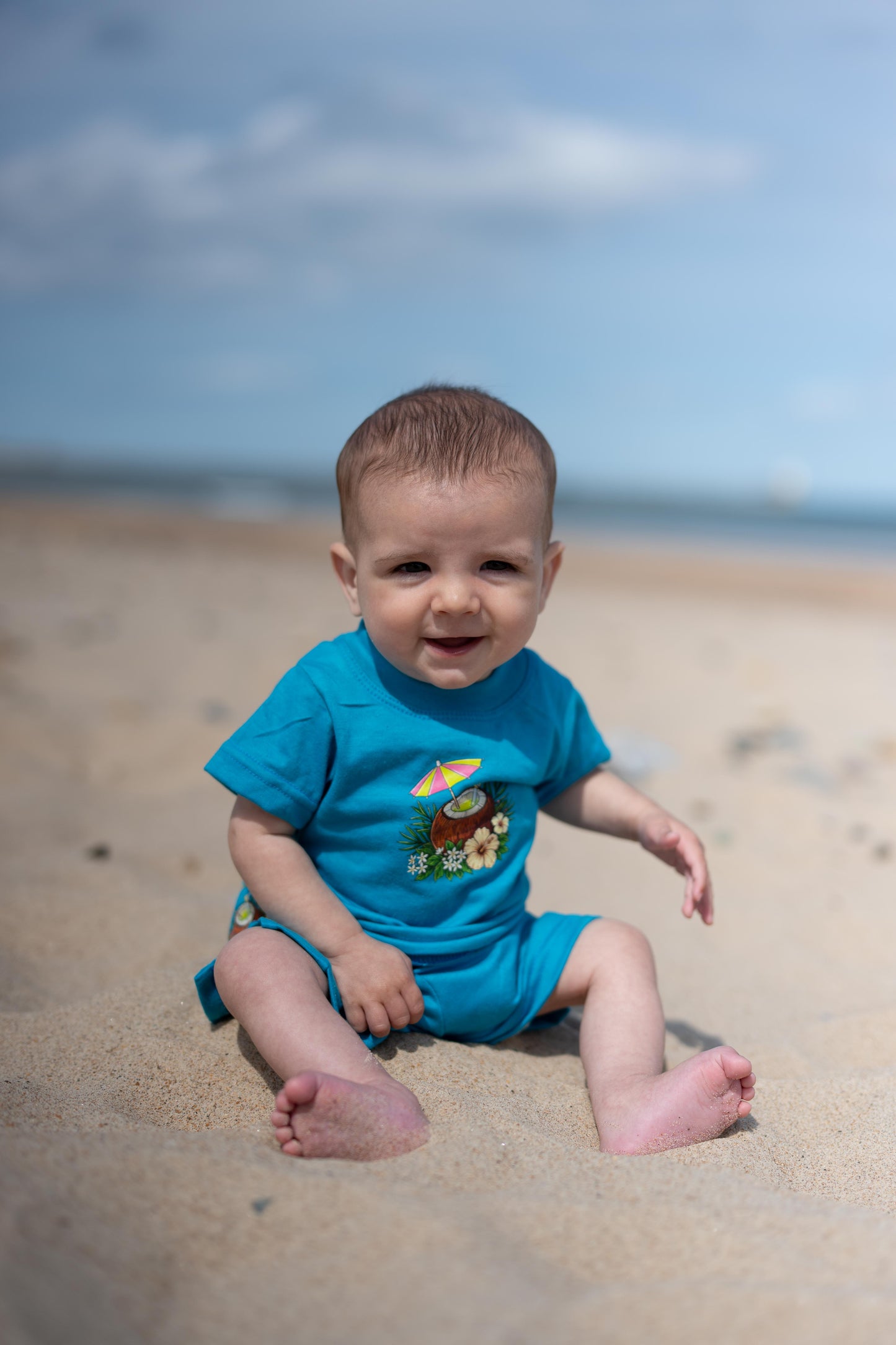 Blue Coconut T-Shirt - Kids