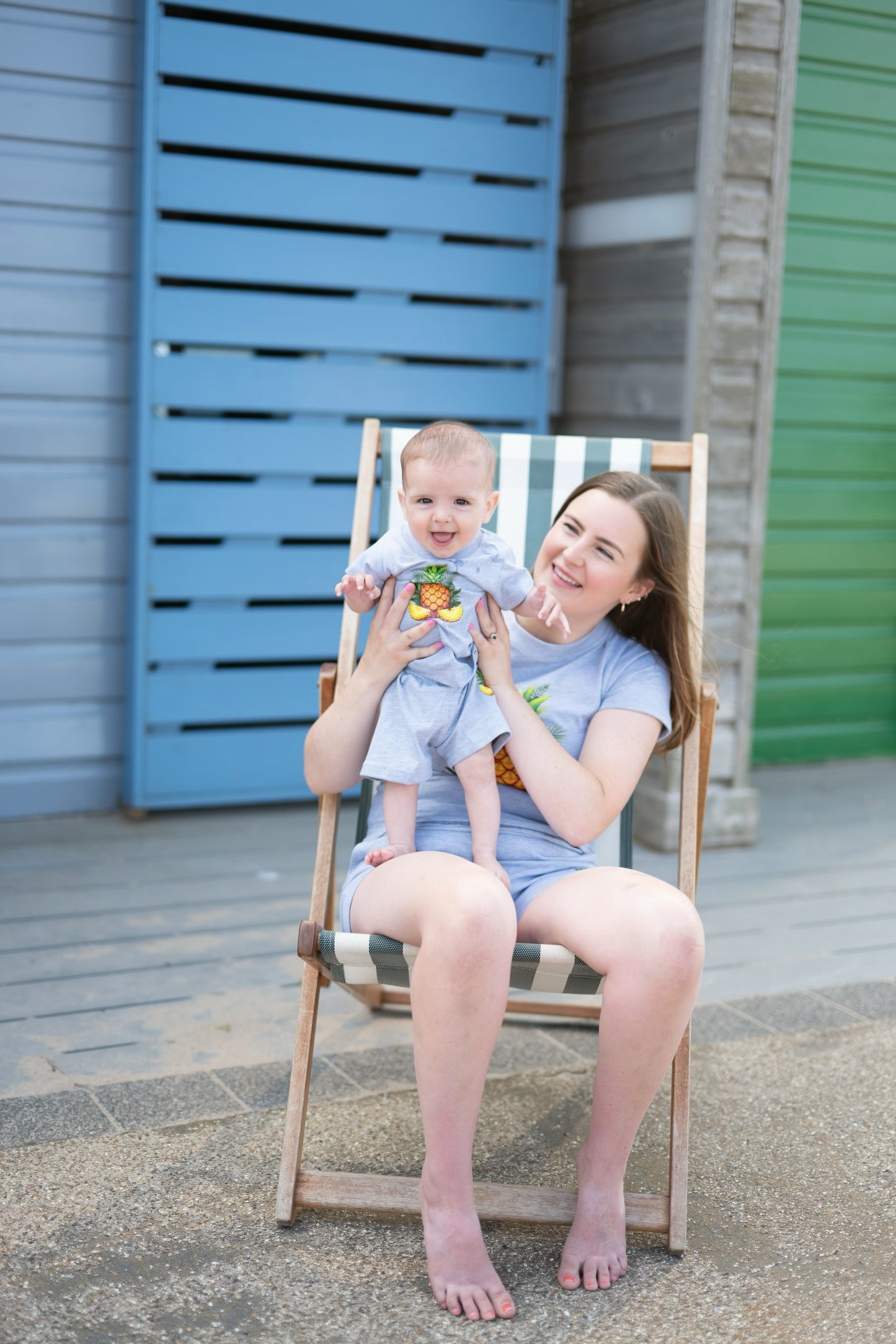 Grey Pineapple T-Shirt - Kids