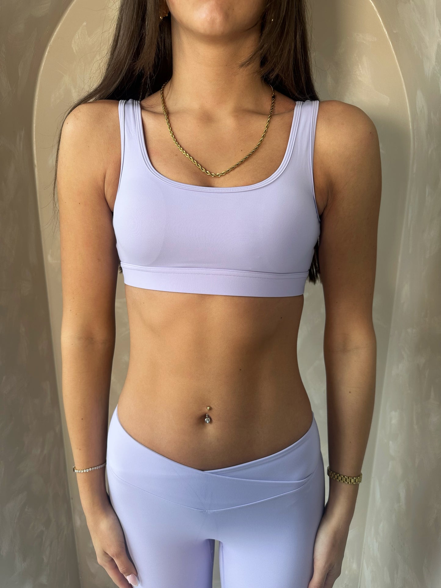 Crop, Leggings, and Jacket Gym Set in Purple or Black