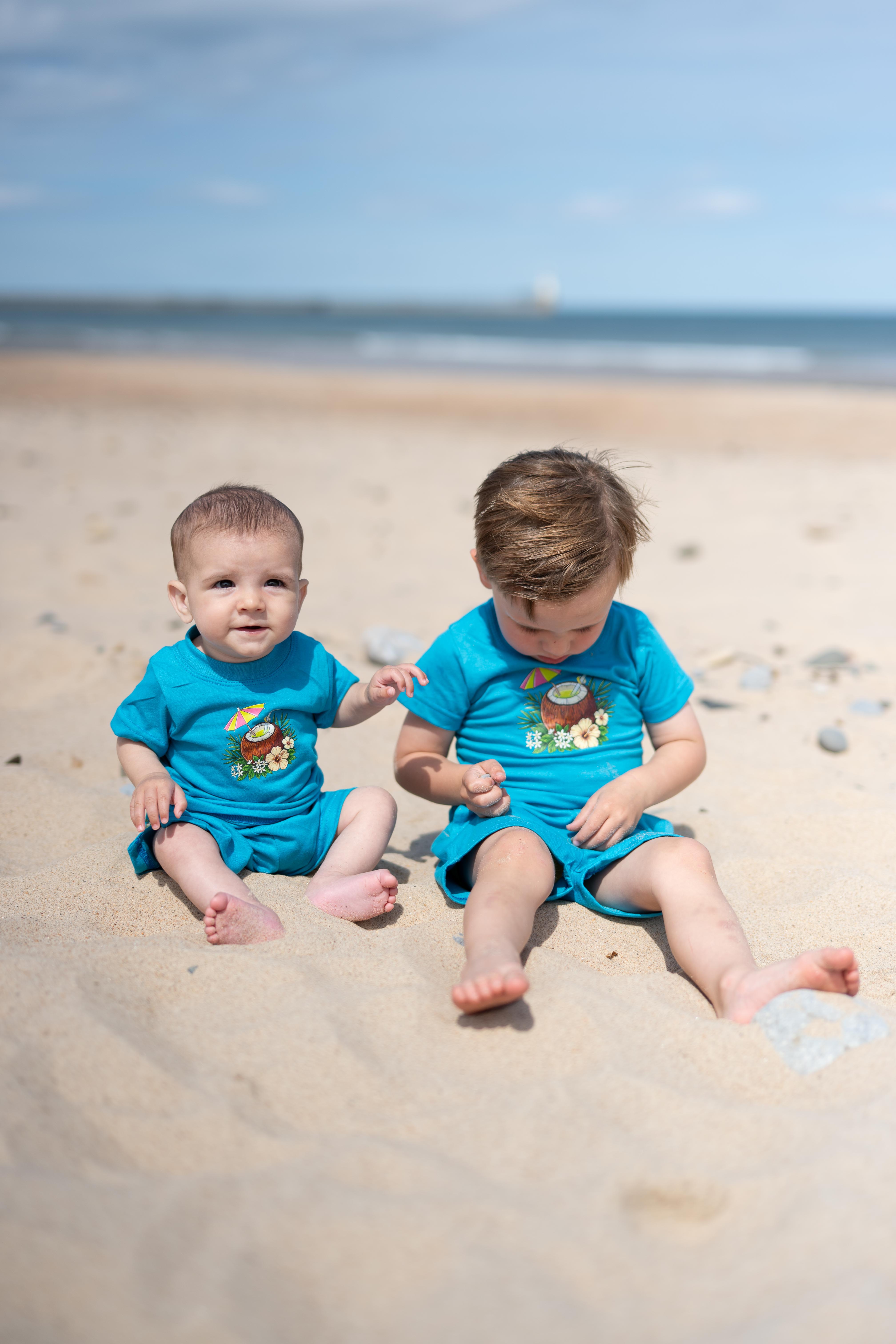 Blue Coconut T-Shirt - Kids