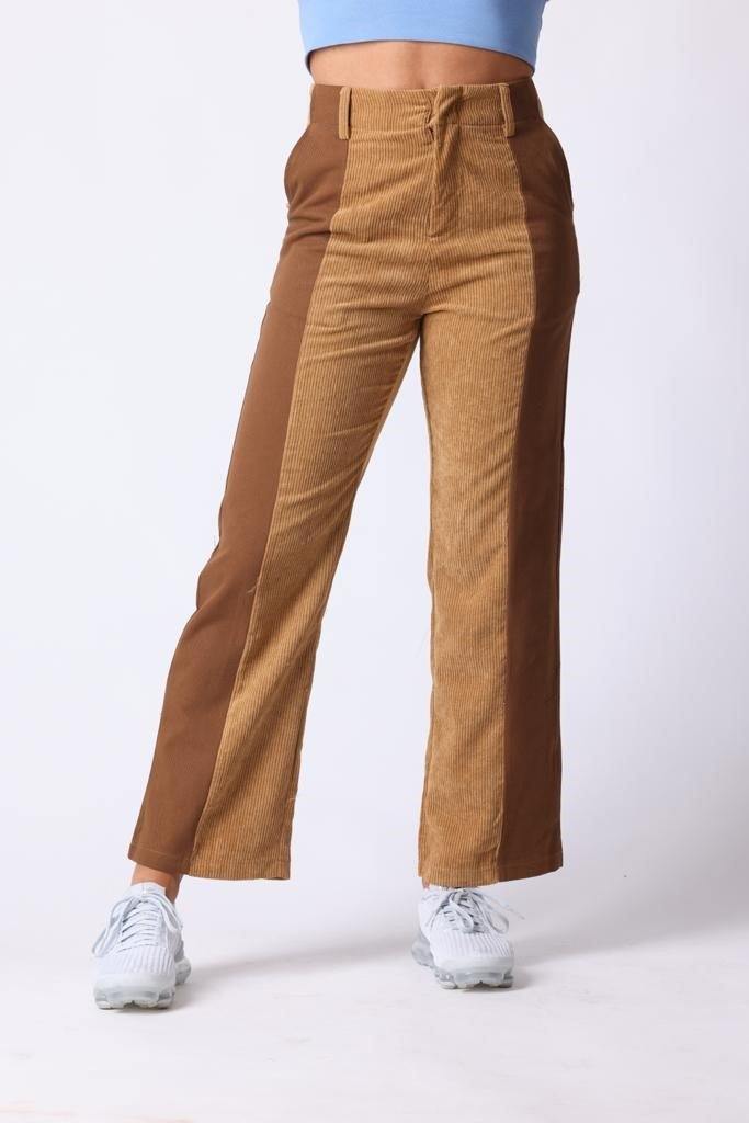 Cord Trousers in Brown - watts that trend