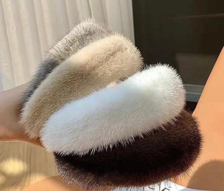 Faux Fur Hairbands - watts that trend