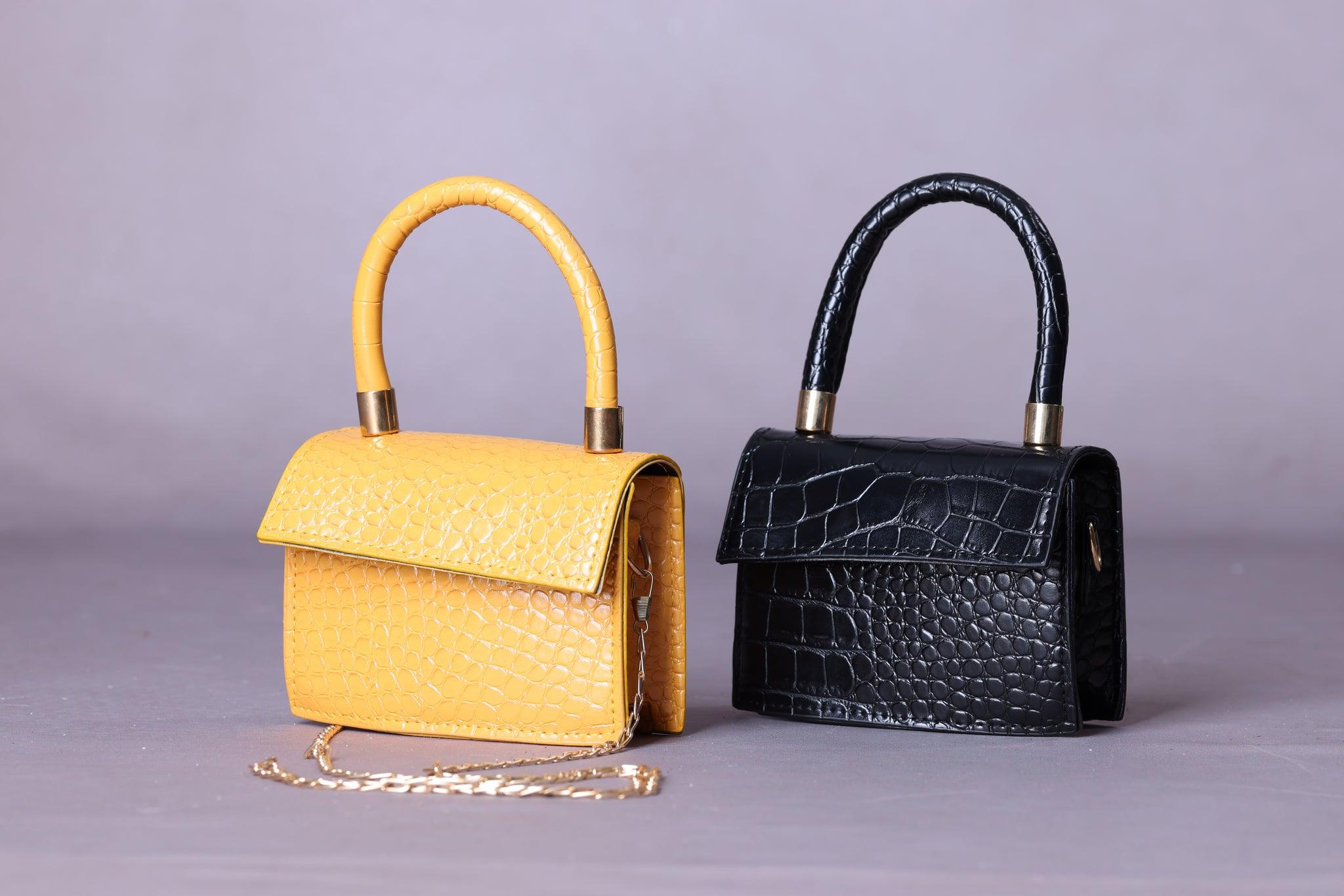 Mini Bag in Yellow - watts that trend
